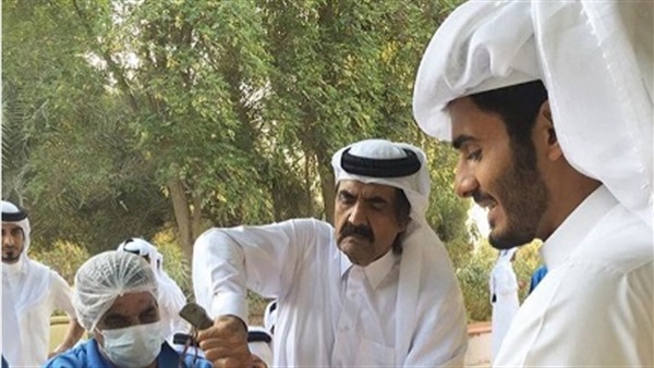 أمير قطر السابق