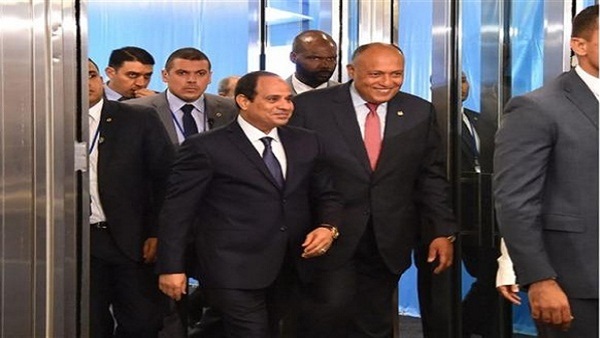 السيسي فى زيارته