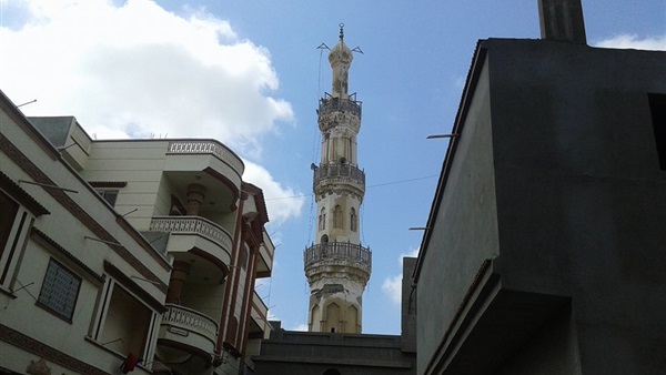 تهالك مأذنة مسجد