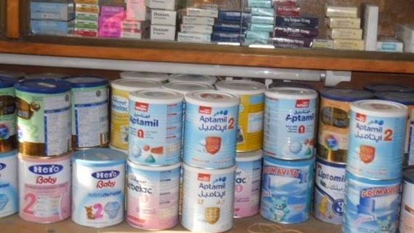 عبوة لبن مدعمة