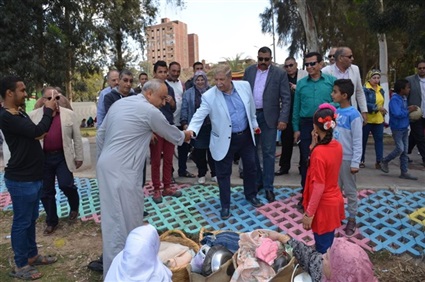 صور| محافظ الإسماعيلية