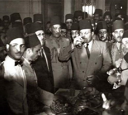 الملك فاروق في قصر