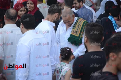 الأطفال في صلاة العيد