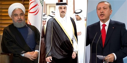 اردوغان وتميم وحسن