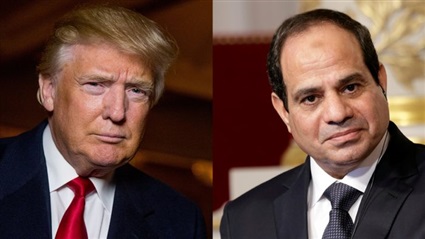 الرئيس السيسي وترامب