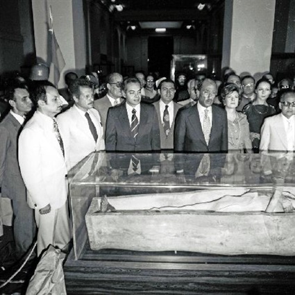 السادات ومومياء رمسيس