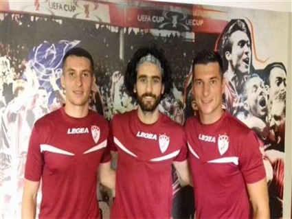 باسم مرسي لاعب لاريسا
