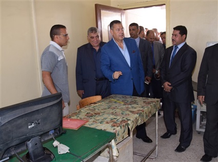 محافظ بني سويف فى
