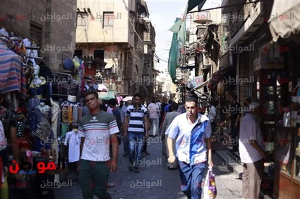شارع بحي شعبي