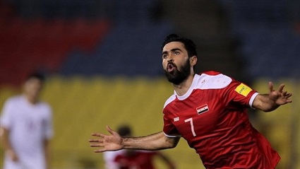 عمر خربين لاعب منتخب
