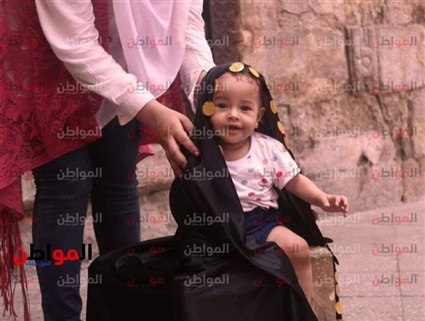 طفلة مصرية