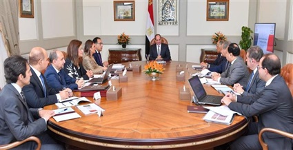 الرئيس السيسي مع