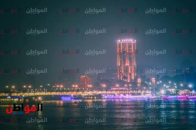 نهر النيل ليلا