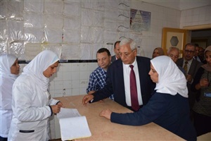 محافظ الدقهلية يتفقد