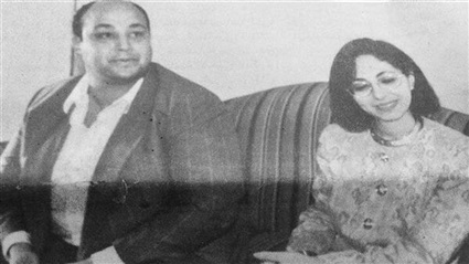 عمرو أديب ولميس الحديدي