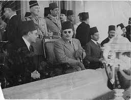 الملك فاروق أثناء