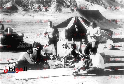 صورة نادرة للإعلامي