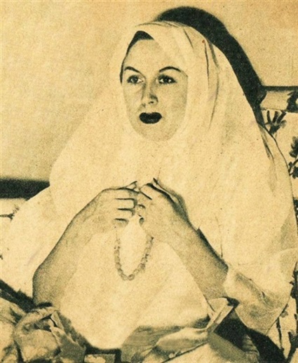 ليلى مراد والأذان