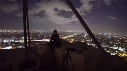لقطة من فيديو الهرم