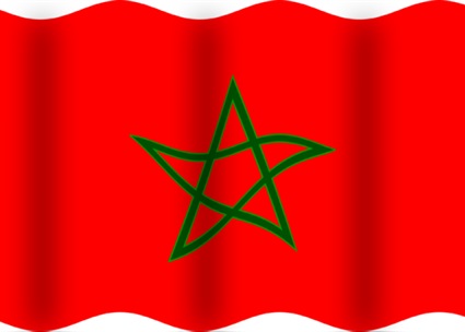 العلم المغربي