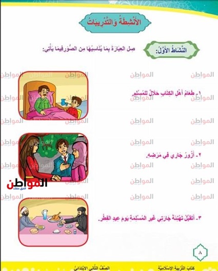 صور | كتب مناهج معاهد