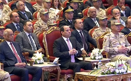 السيسي في احتفالات