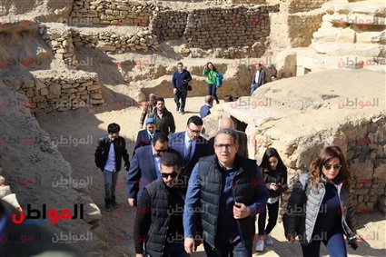 وزير الآثار في سقارة