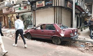 بسبب سقوط الأمطار